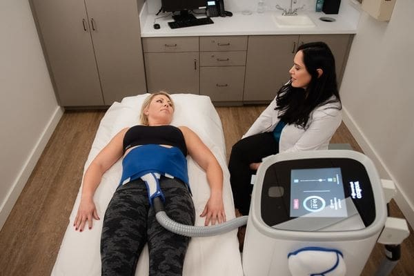 cooltone-treatment for body sculpting
